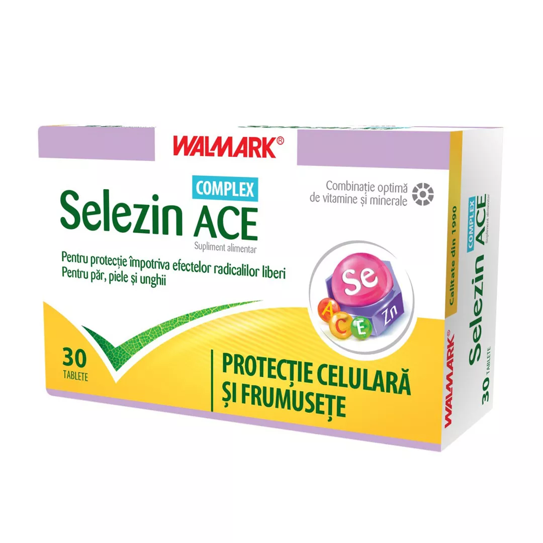 Selezin ACE, 30 tablete, Walmark, [],https:farmaciabajan.ro