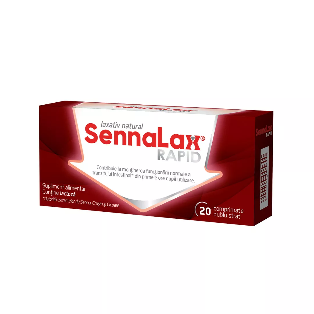 Sennalax Rapid, 20 comprimate, Biofarm, [],farmaciabajan.ro