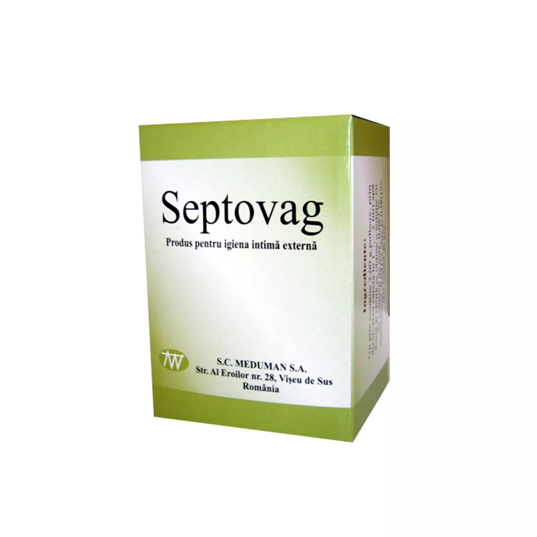 Septovag pulbere pentru solutie, 3g/plic, 12 plicuri, Meduman, [],farmaciabajan.ro