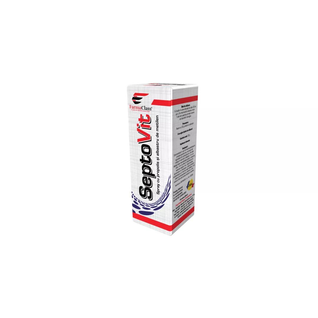 Septovit Spray, 30 ml, FarmaClass, [],farmaciabajan.ro