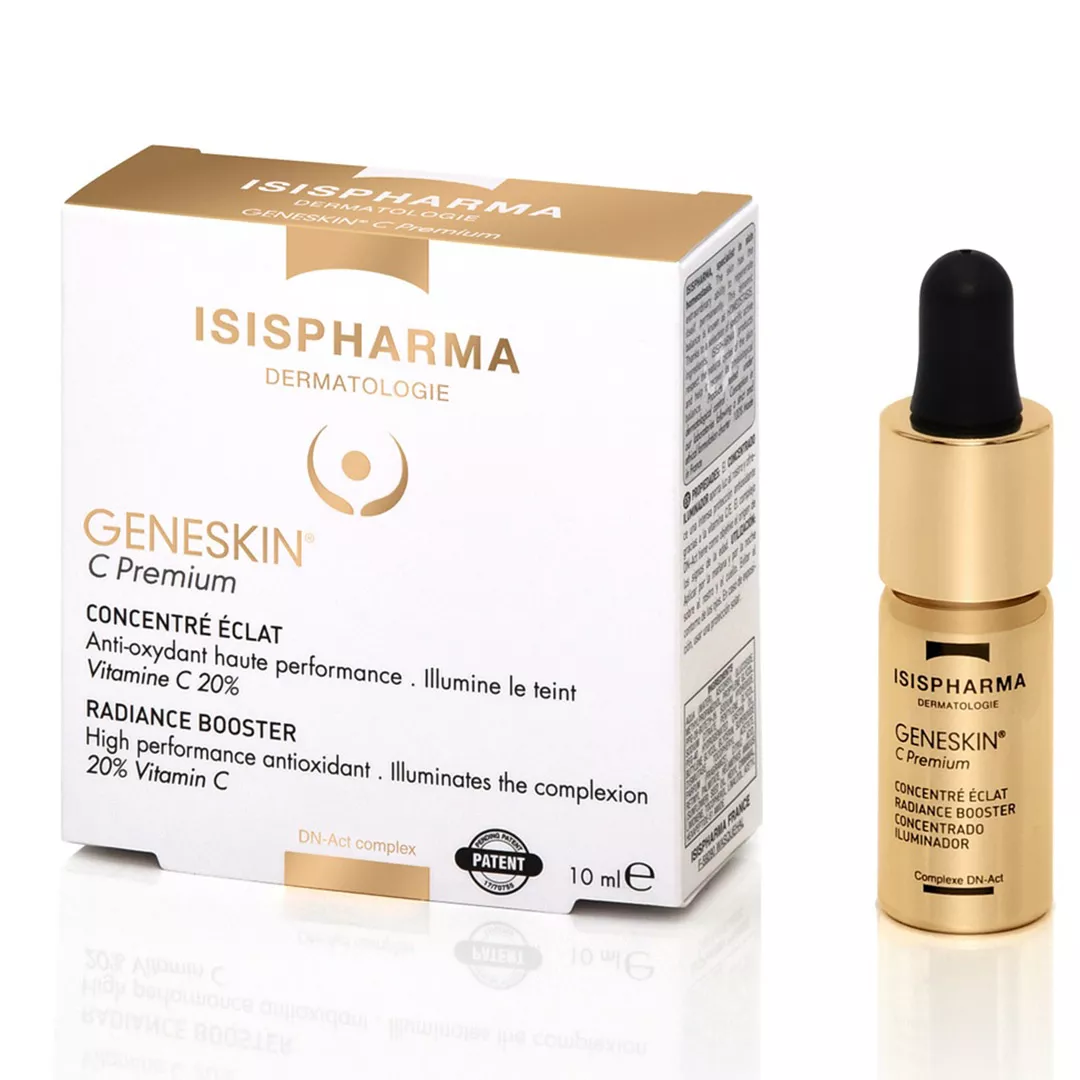 Ser concentrat cu efect iluminator GeneSkin C Premium, 10 ml, Isis Pharma, [],farmaciabajan.ro