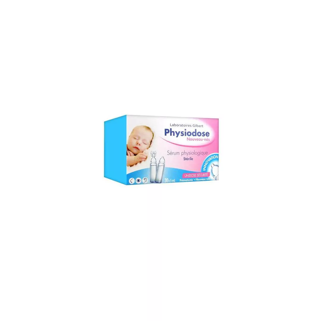 Ser fiziologic prematuri si bebelusi Physiodose, 30 monodoze x 5 ml, Gilbert, [],farmaciabajan.ro