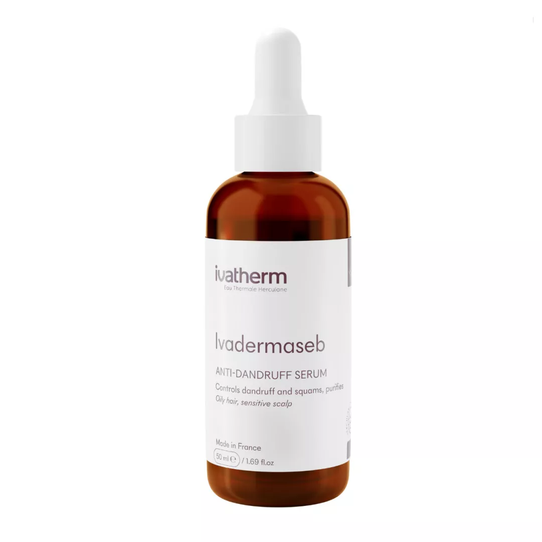 Ser intensiv antimatreata pentru scalp iritat cu scuame Ivadermaseb, 50 ml, Ivatherm, [],farmaciabajan.ro