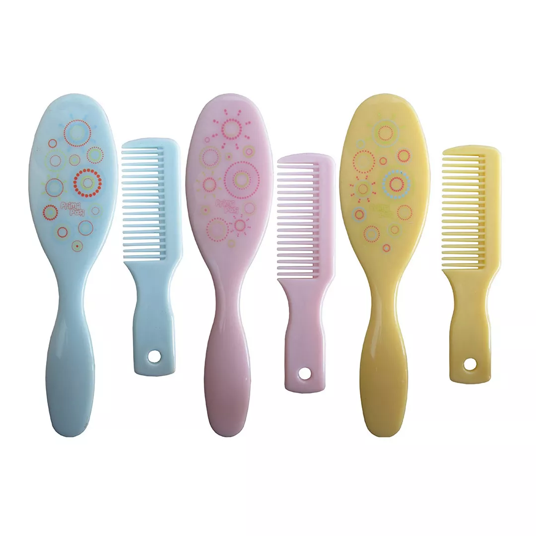Set primii pasi: perie si pieptene pentru par, [],farmaciabajan.ro