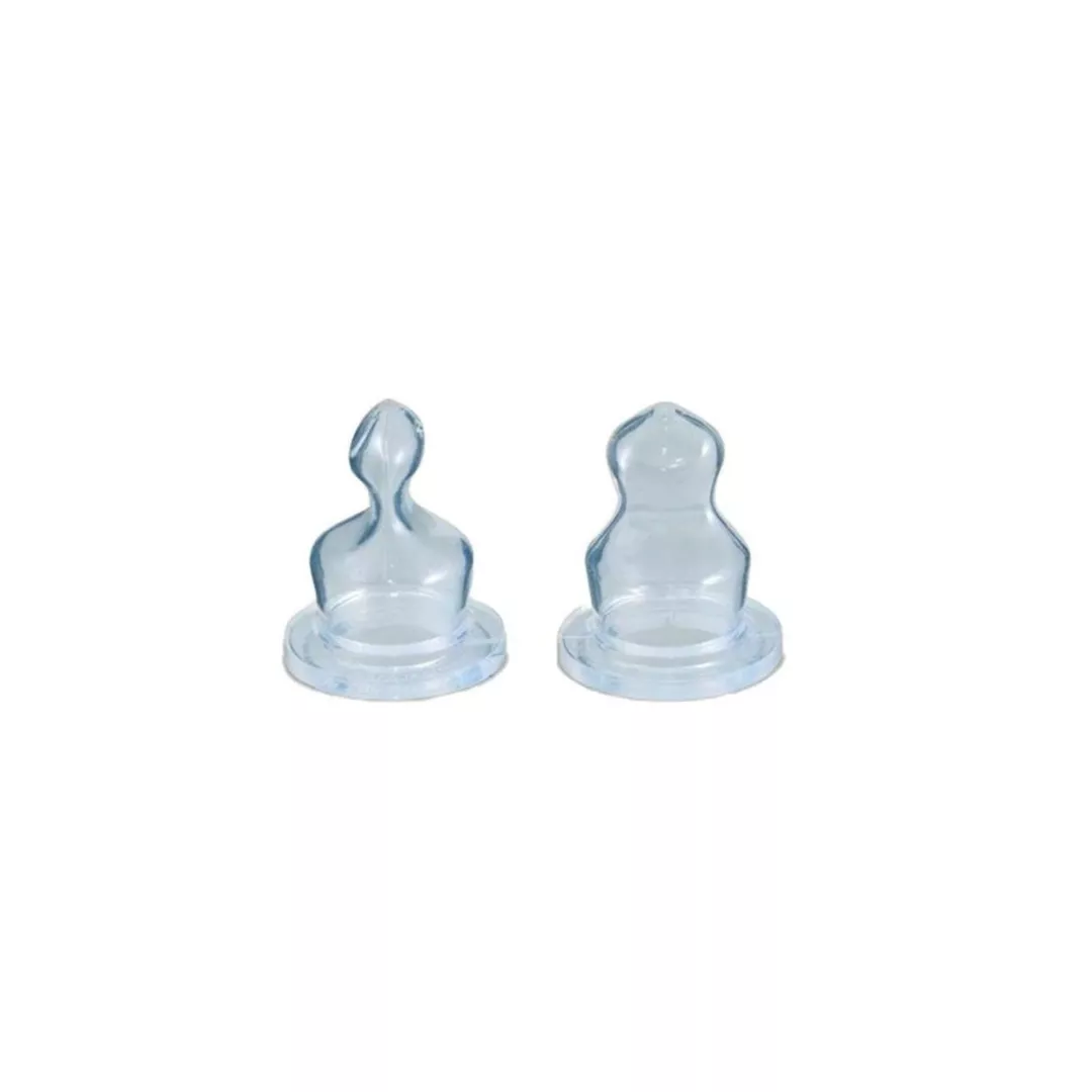 Set 2 tetine ortodontice din silicon, 6+ luni, 18/126, Canpol, [],farmaciabajan.ro