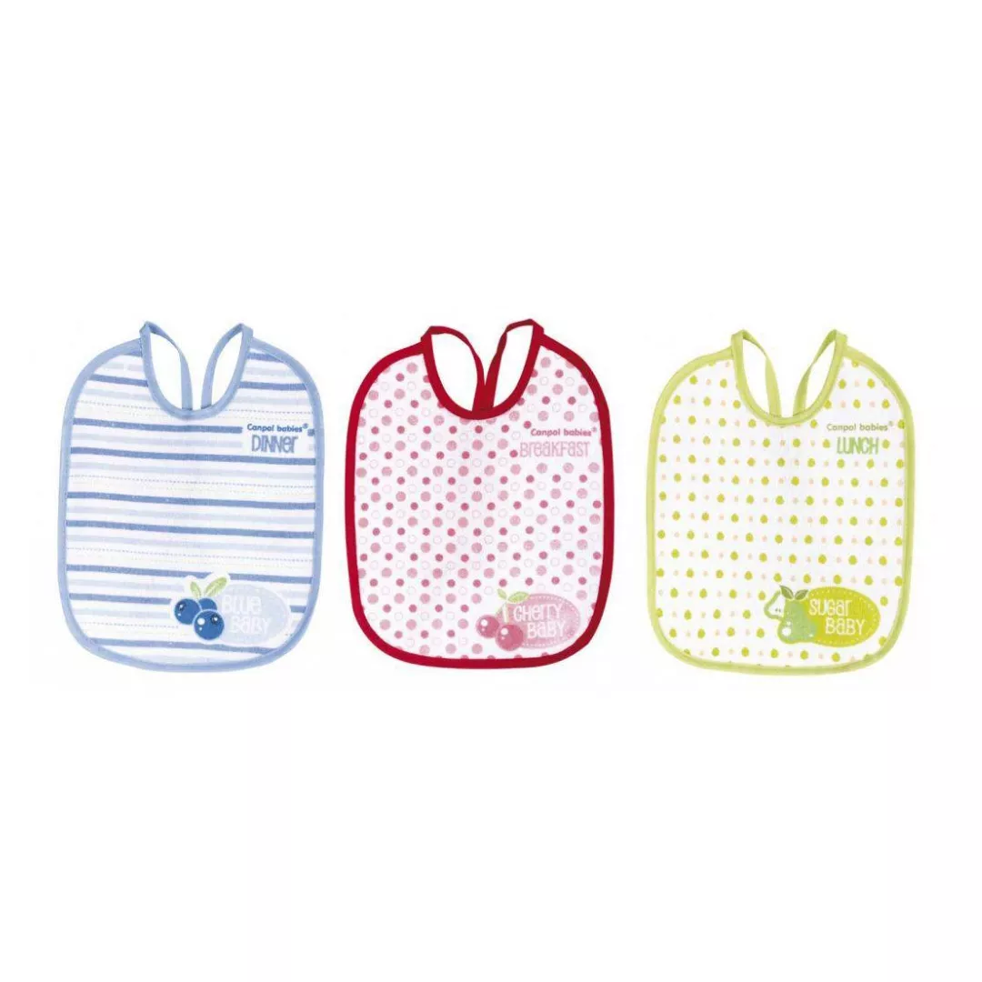 Set 3 barbite bumbac 2/962, Canpol, [],farmaciabajan.ro