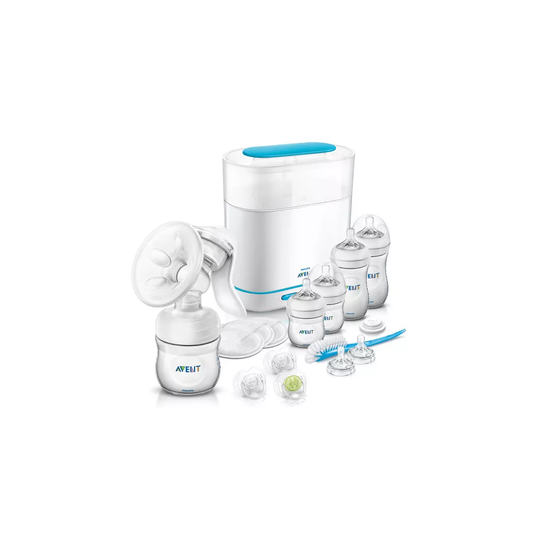 Set Natural All in One, +0luni, SCD293/00, Philips Avent, [],farmaciabajan.ro