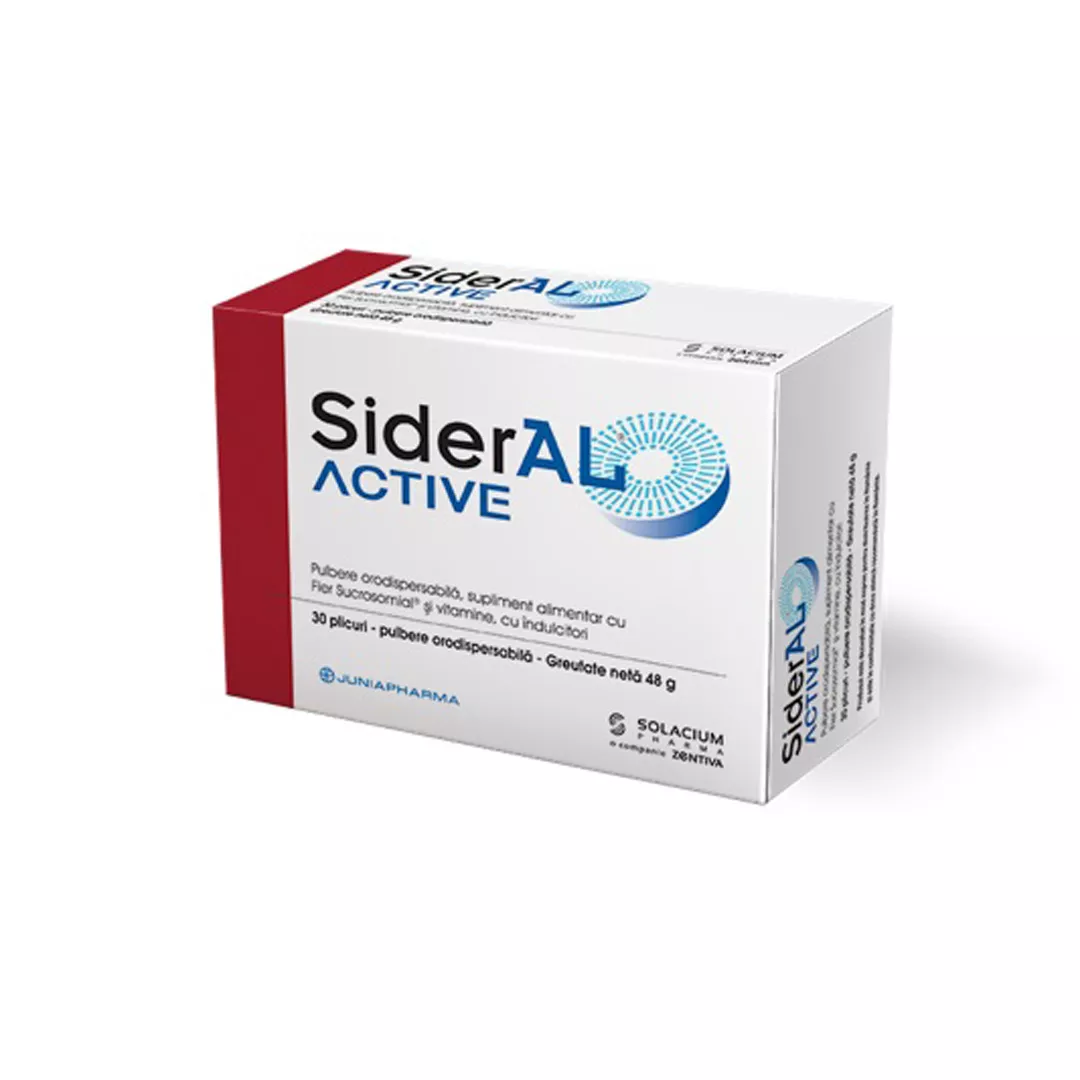 SiderAL ACTIVE, 30 plicuri, Solacium Pharma, [],https:farmaciabajan.ro