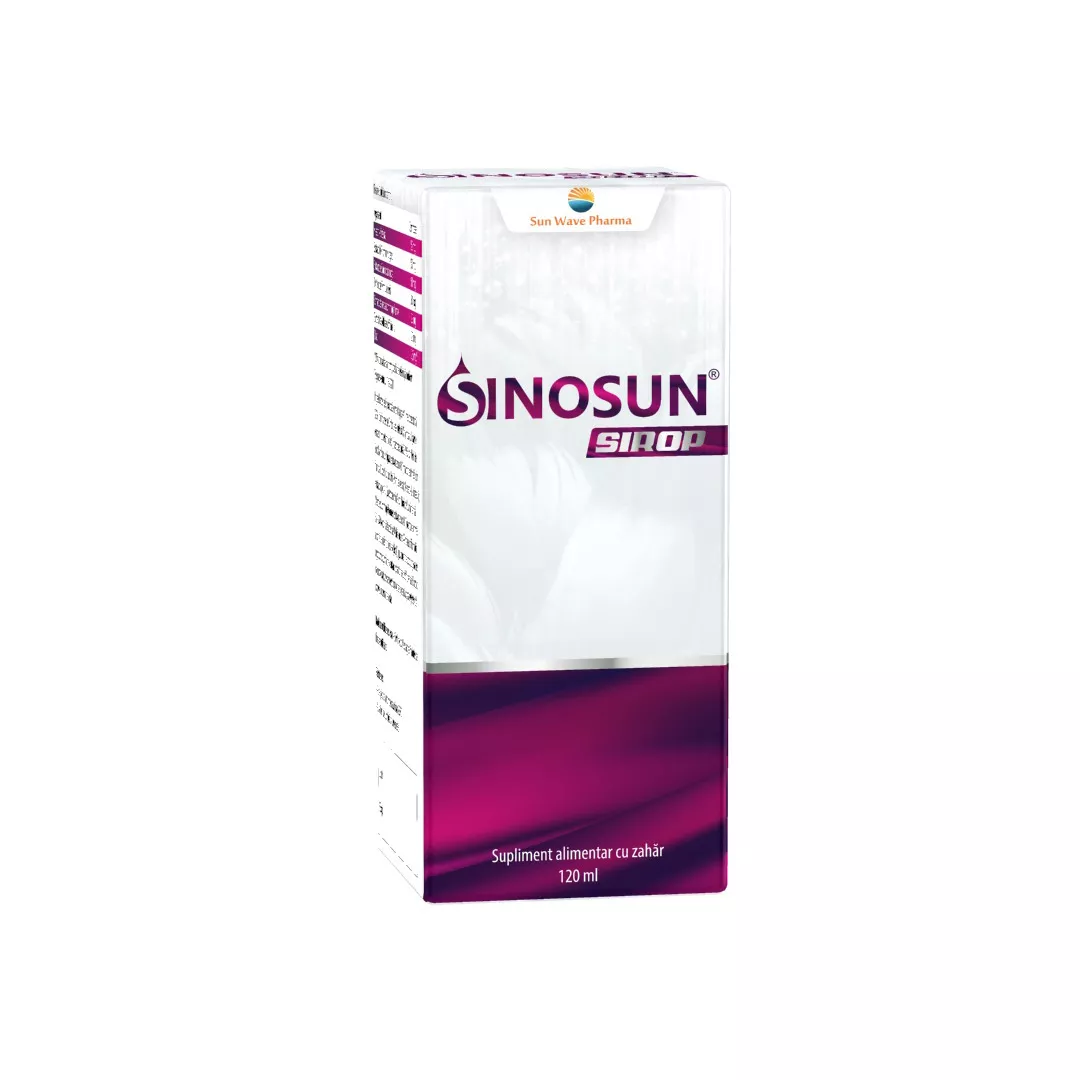 Sinosun Sirop, 120 ml, Wave Pharma, [],https:farmaciabajan.ro