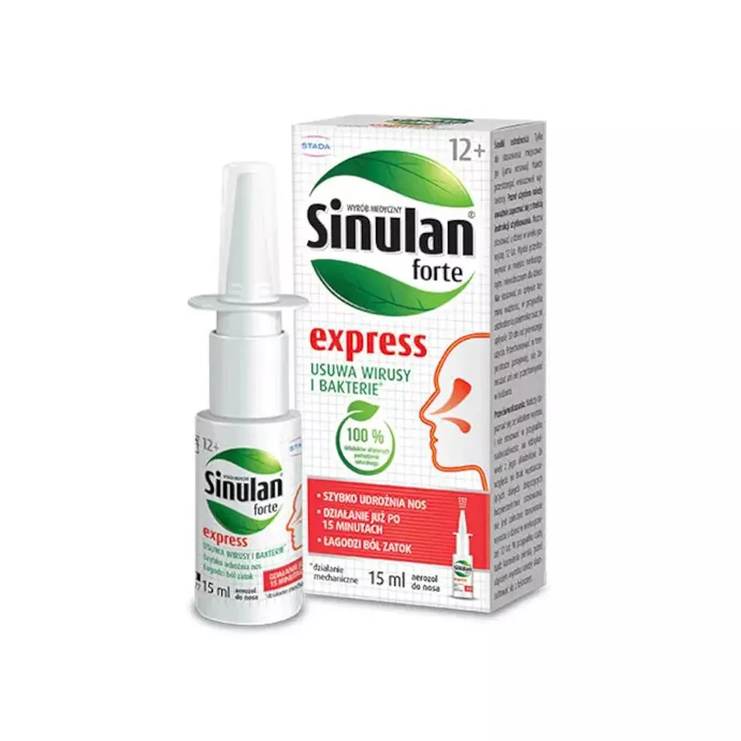 Spray nazal Sinulan Express Forte, 15 ml, Walmark, [],farmaciabajan.ro