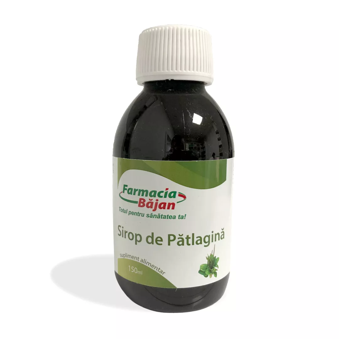 Sirop de Patlagina 150 ml, Farmacia Bajan, [],farmaciabajan.ro