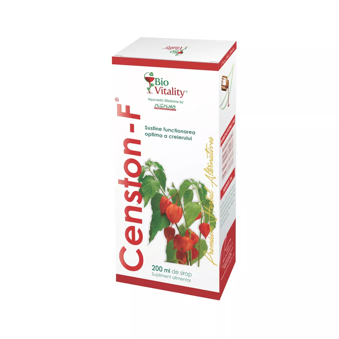 Censton-F Sirop, 200 ml, Bio Vitality, [],farmaciabajan.ro