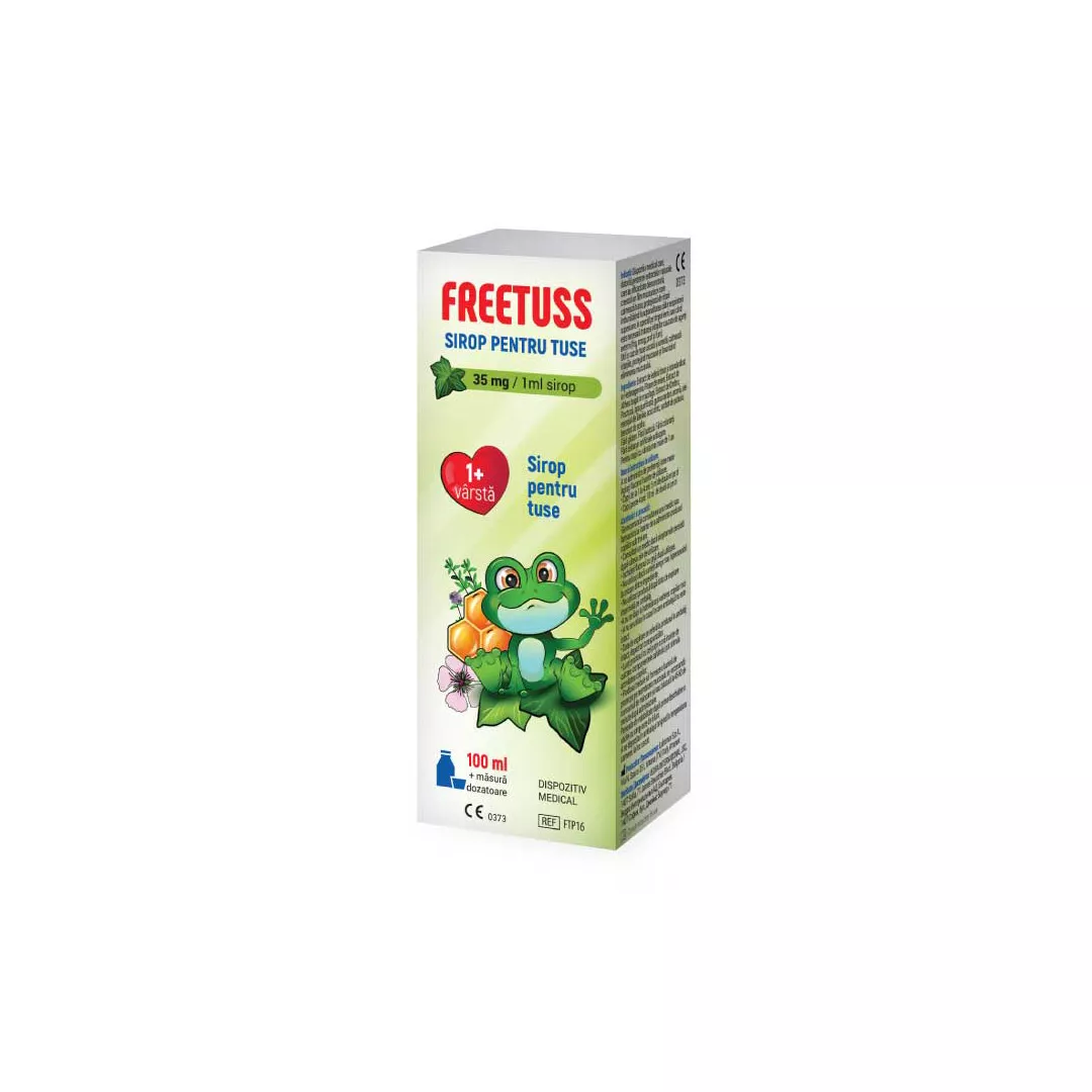 Sirop de tuse pentru copii Freetuss, 100 ml, Vedra, [],farmaciabajan.ro