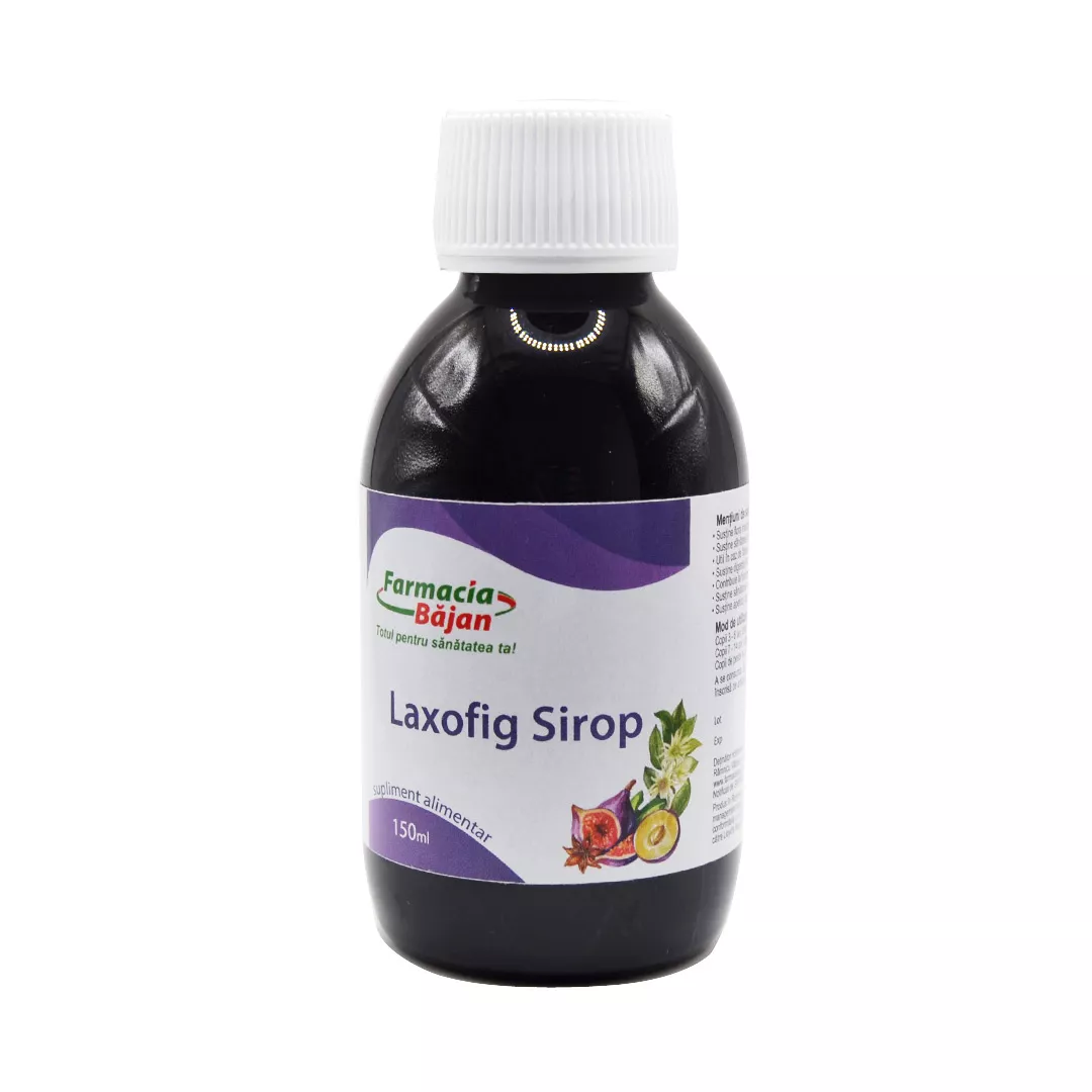 Sirop Laxofig, 150 ml, Farmacia Bajan, [],farmaciabajan.ro