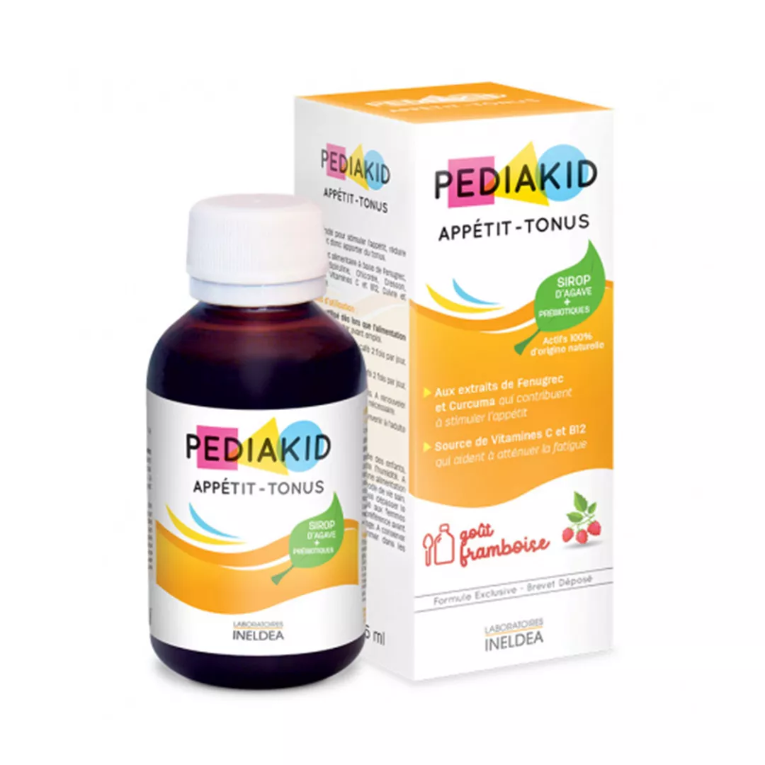 Sirop Pediakid apetit tonus (pofta de mancare), 125 ml, Laboratories Ineldea, [],farmaciabajan.ro