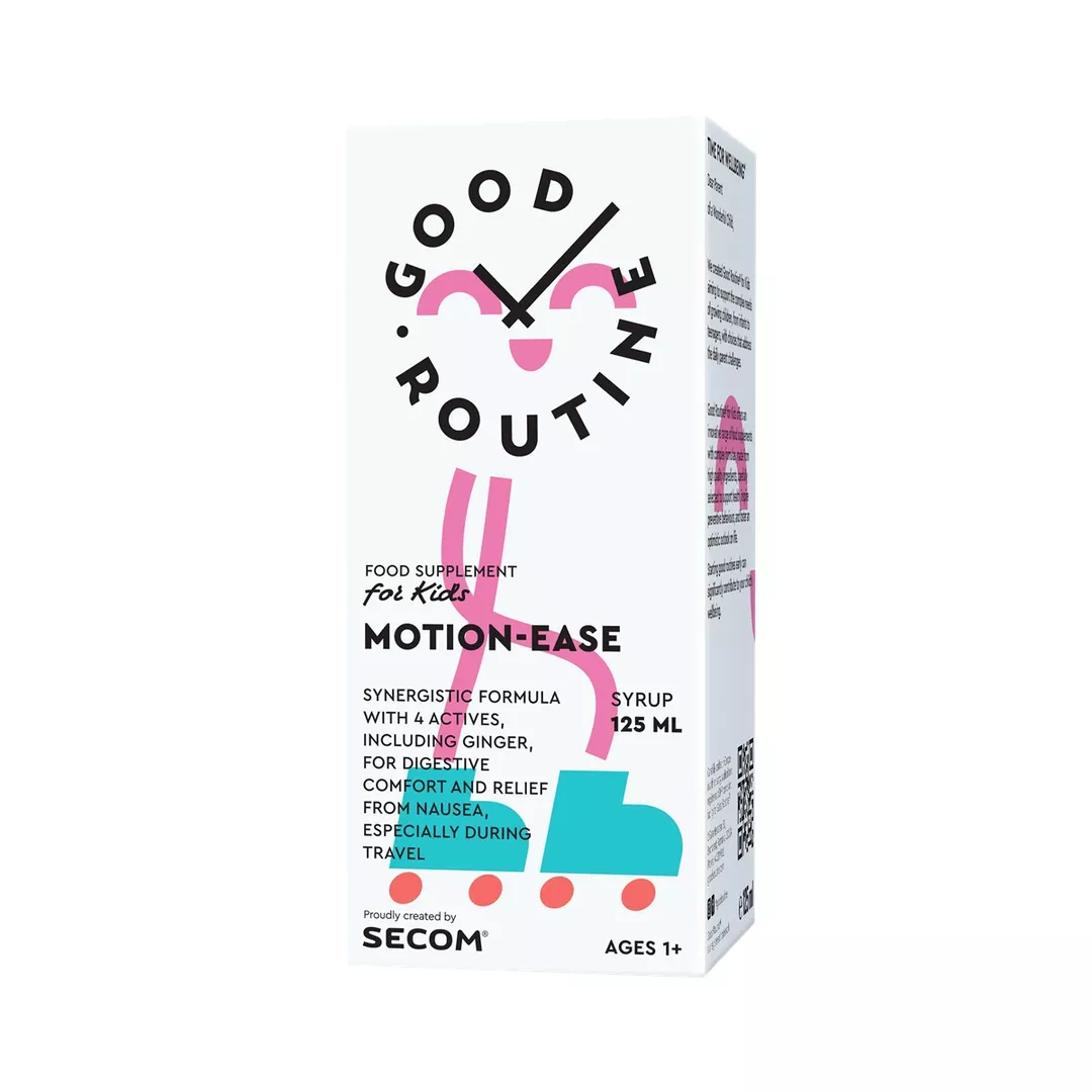 Sirop pentru rau de miscare Motion-Ease Good Routine, 125 ml, Secom, [],farmaciabajan.ro