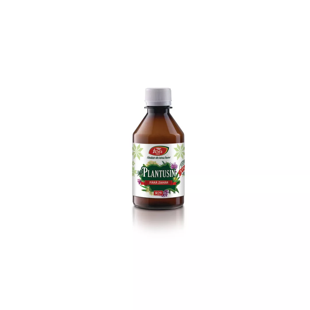 Sirop Plantusin pentru diabetici, R29, 250 ml, Fares, [],farmaciabajan.ro