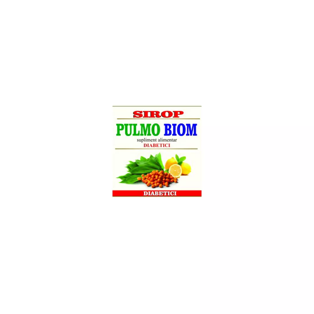 Sirop Pulmobiom, pentru diabetici, 200 ml, Elidor, [],farmaciabajan.ro
