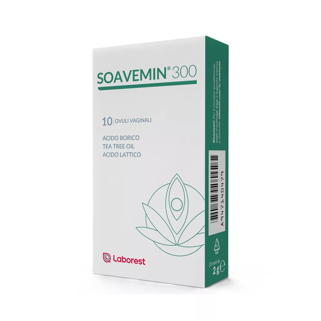 Soavemin 300, 10 ovule vaginale, Laborest Italia, [],farmaciabajan.ro