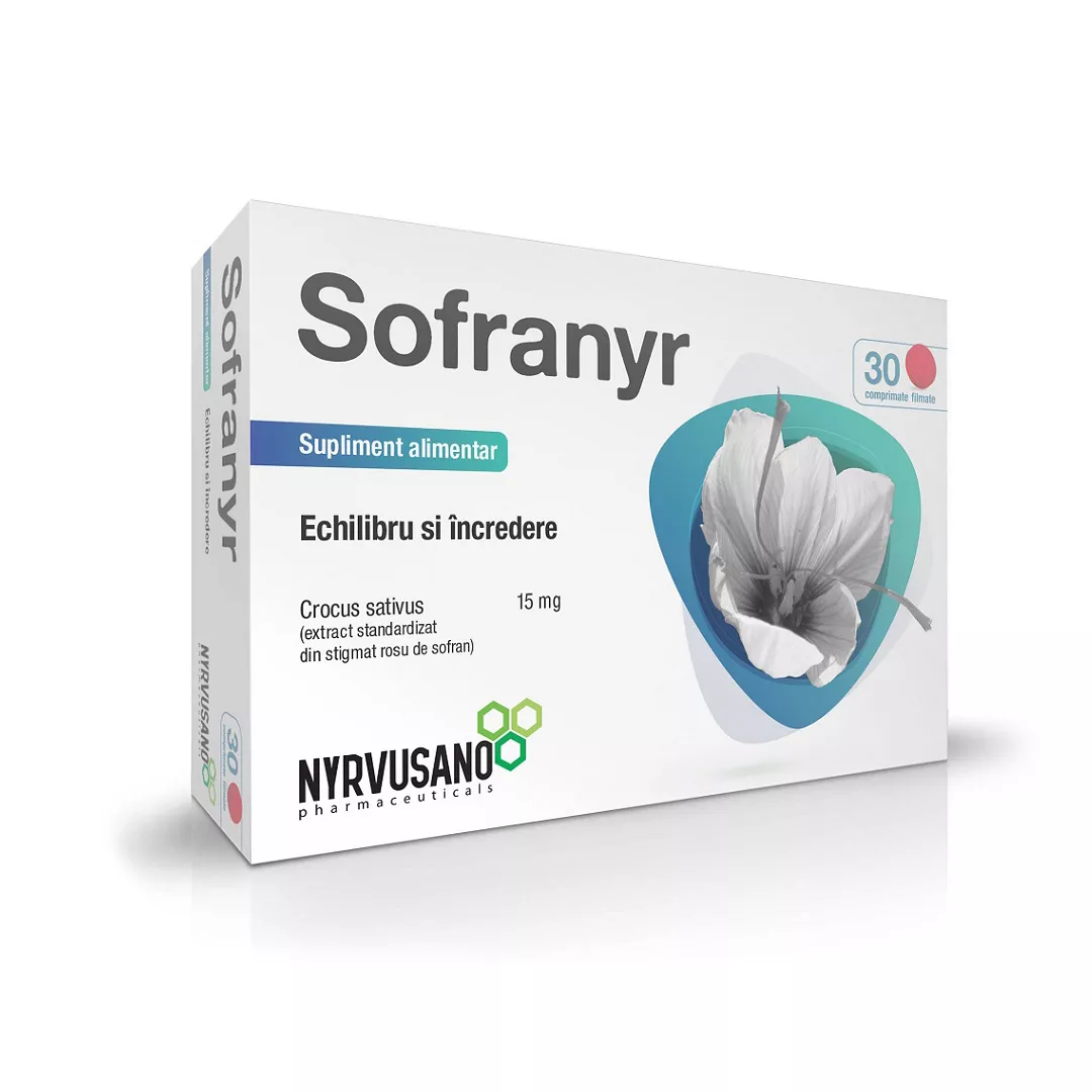Sofranyr, 30 comprimate, Nyrvusano, [],https:farmaciabajan.ro