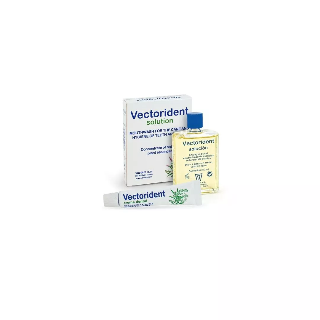 Solutie apa de gura, 50ml, Vectorident, [],farmaciabajan.ro