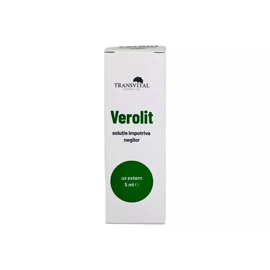 Solutie impotriva negilor Verolit, 5 ml, Transvital, [],farmaciabajan.ro