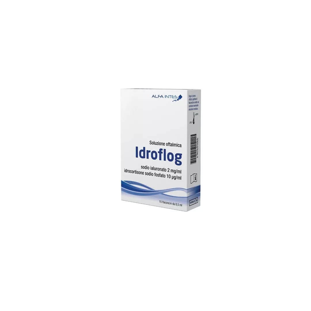 Solutie oftalmica Idroflog, 15 x 0,5 ml, Alfa Intes, [],farmaciabajan.ro