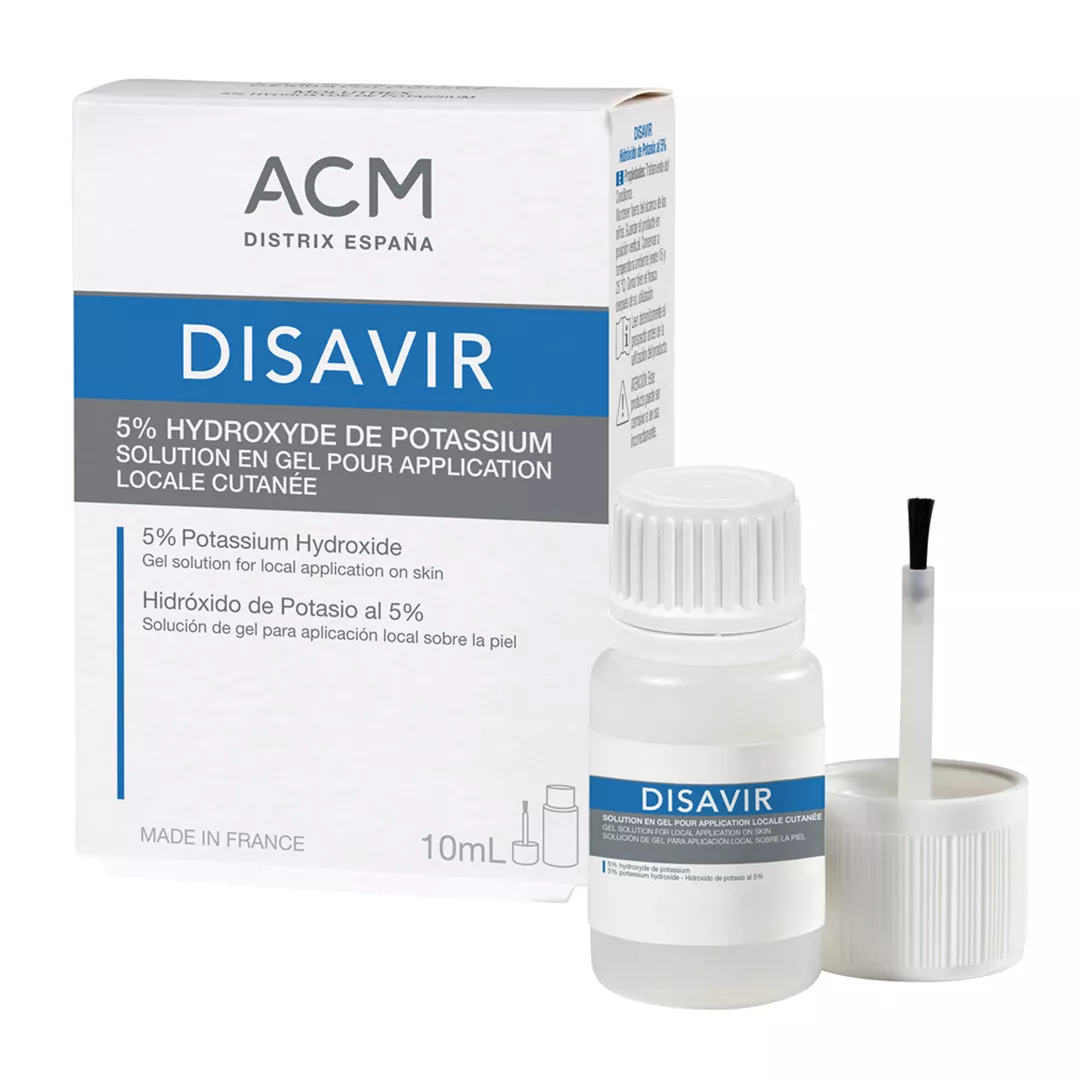 Solutie pentru indepartarea condiloamelor genitale Disavir, 10 ml, Acm, [],farmaciabajan.ro