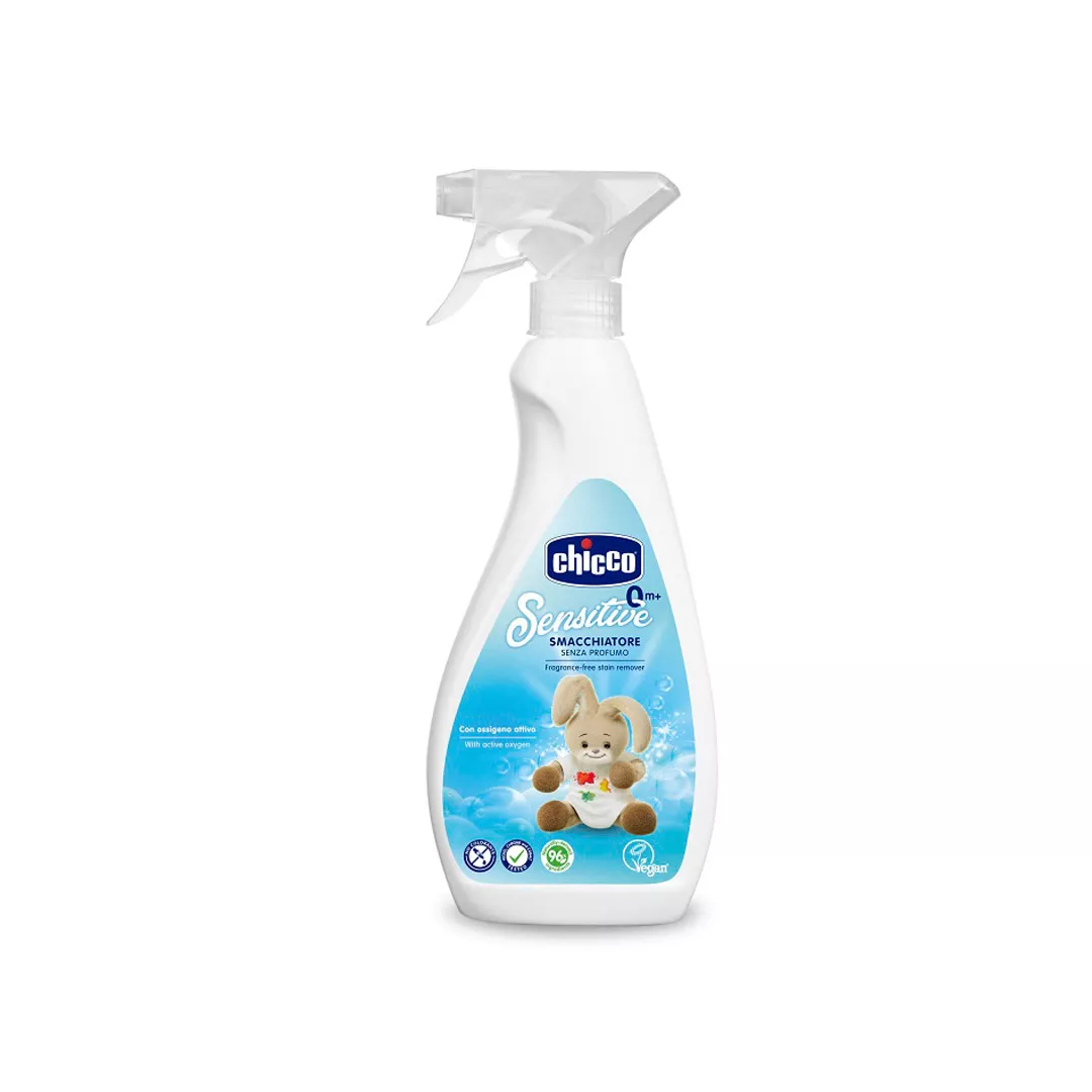 Solutie vegana pentru indepartarea petelor cu pulverizator, 10102, +0 luni, 500 ml, Chicco, [],farmaciabajan.ro