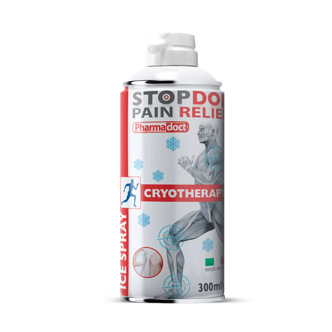 Spay cu efect de racire Ice Spray, 300 ml, Pharmadoct, [],farmaciabajan.ro