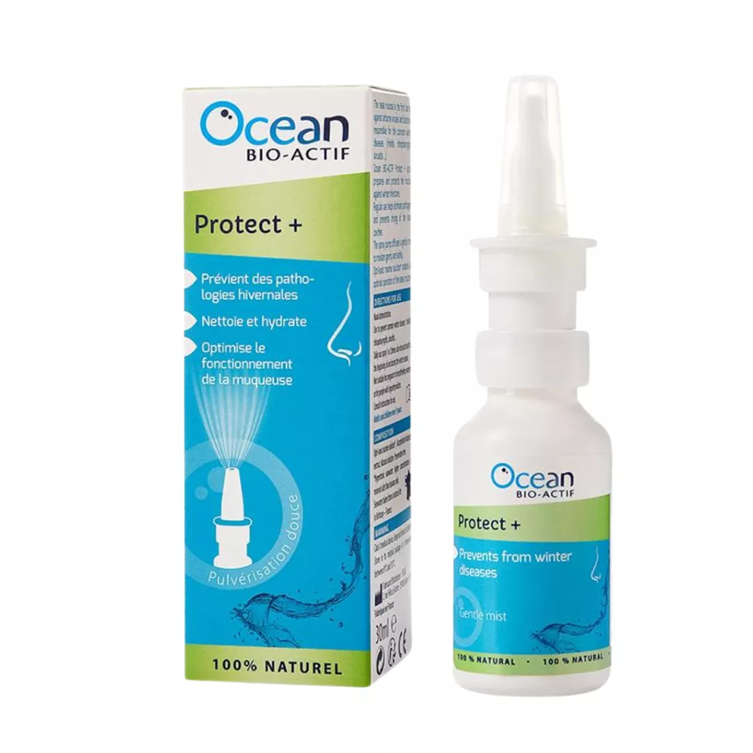 Spray cu apa de mare hipertonica Ocean Bio Actif Protect +, 30 ml, Yslab, [],farmaciabajan.ro