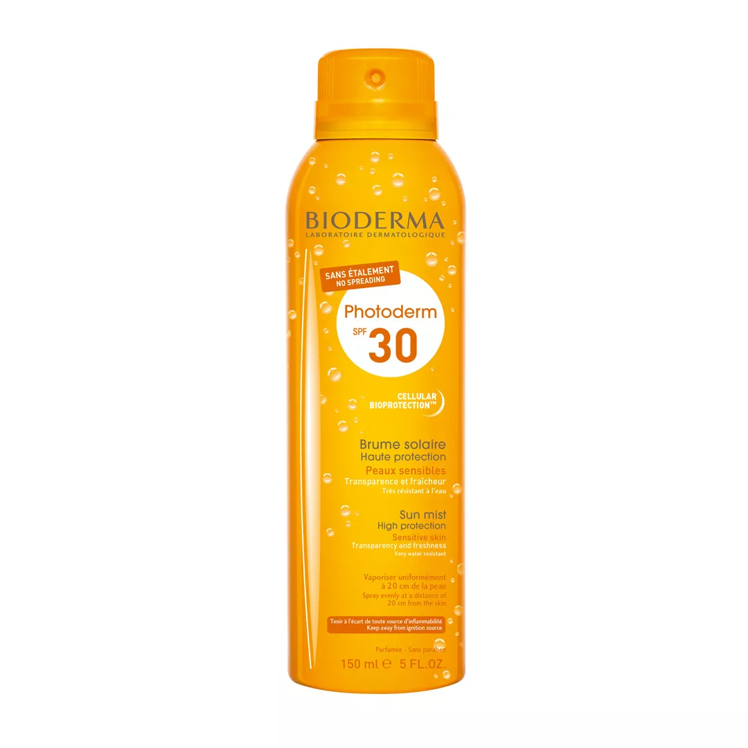 Spray fotoprotectie SPF 30 Photoderm Brume, 150 ml, Bioderma, [],https:farmaciabajan.ro