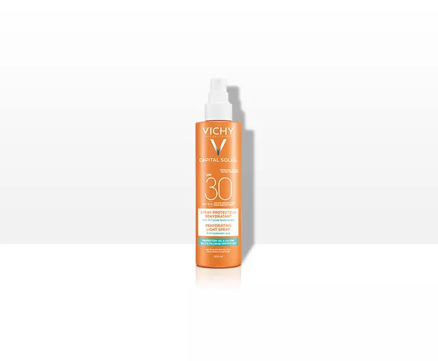 Spray Hidratant Capital Soleil SPF30+, 200ml, Vichy, [],farmaciabajan.ro