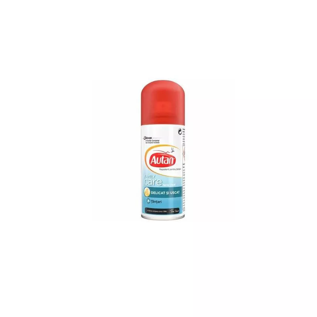 Spray impotriva tantarilor Family Dry, 100 ml, Autan, [],farmaciabajan.ro