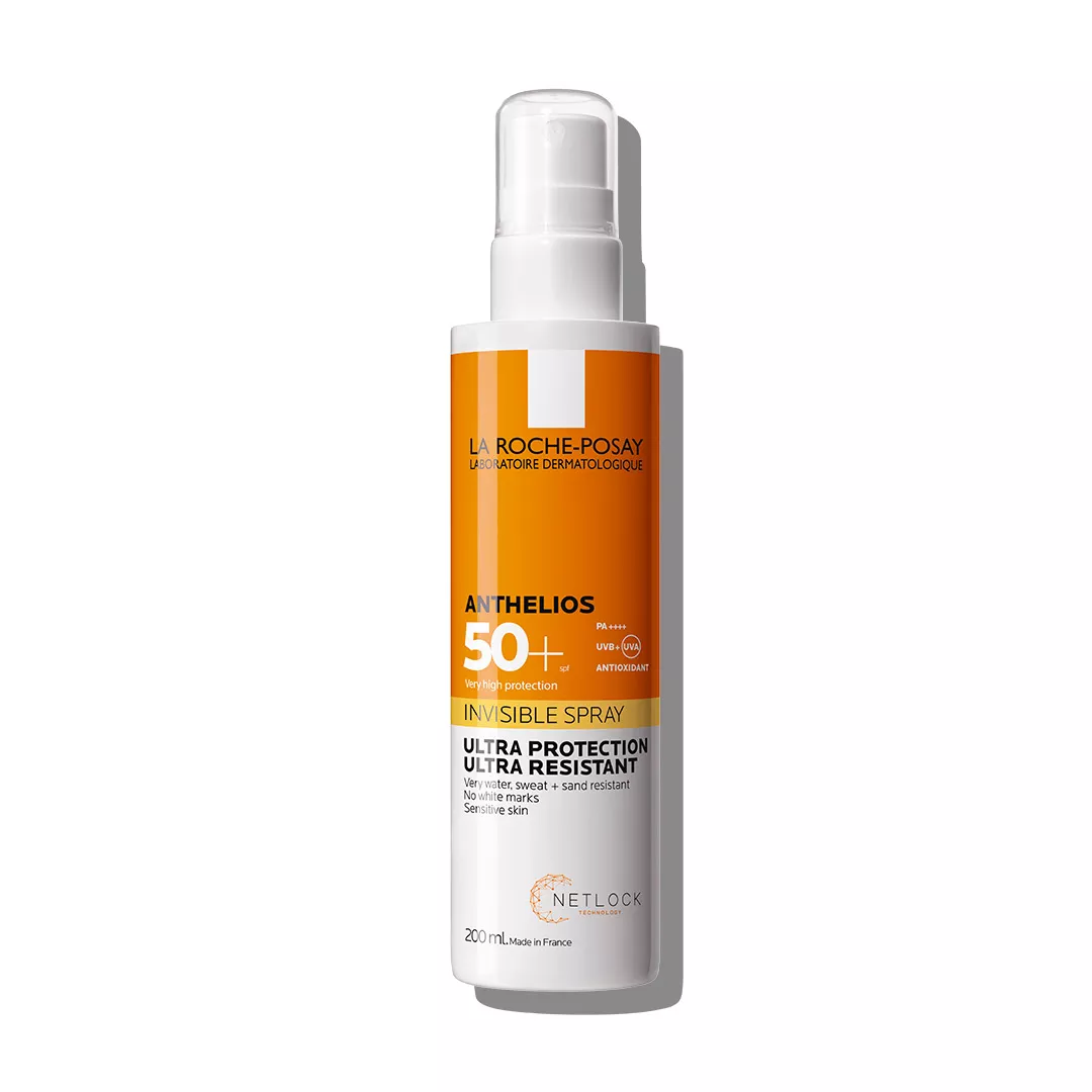 Spray invizibil cu protectie solara SPF 50+ pentru corp Anthelios, 200 ml, La Roche Posay, [],farmaciabajan.ro