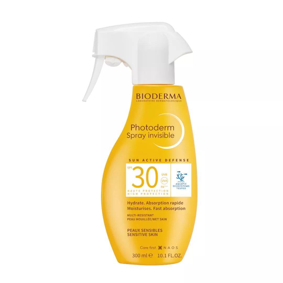 Spray invizibil pentru protectie solara SPF30 Photoderm, 300 ml, Bioderma, [],farmaciabajan.ro