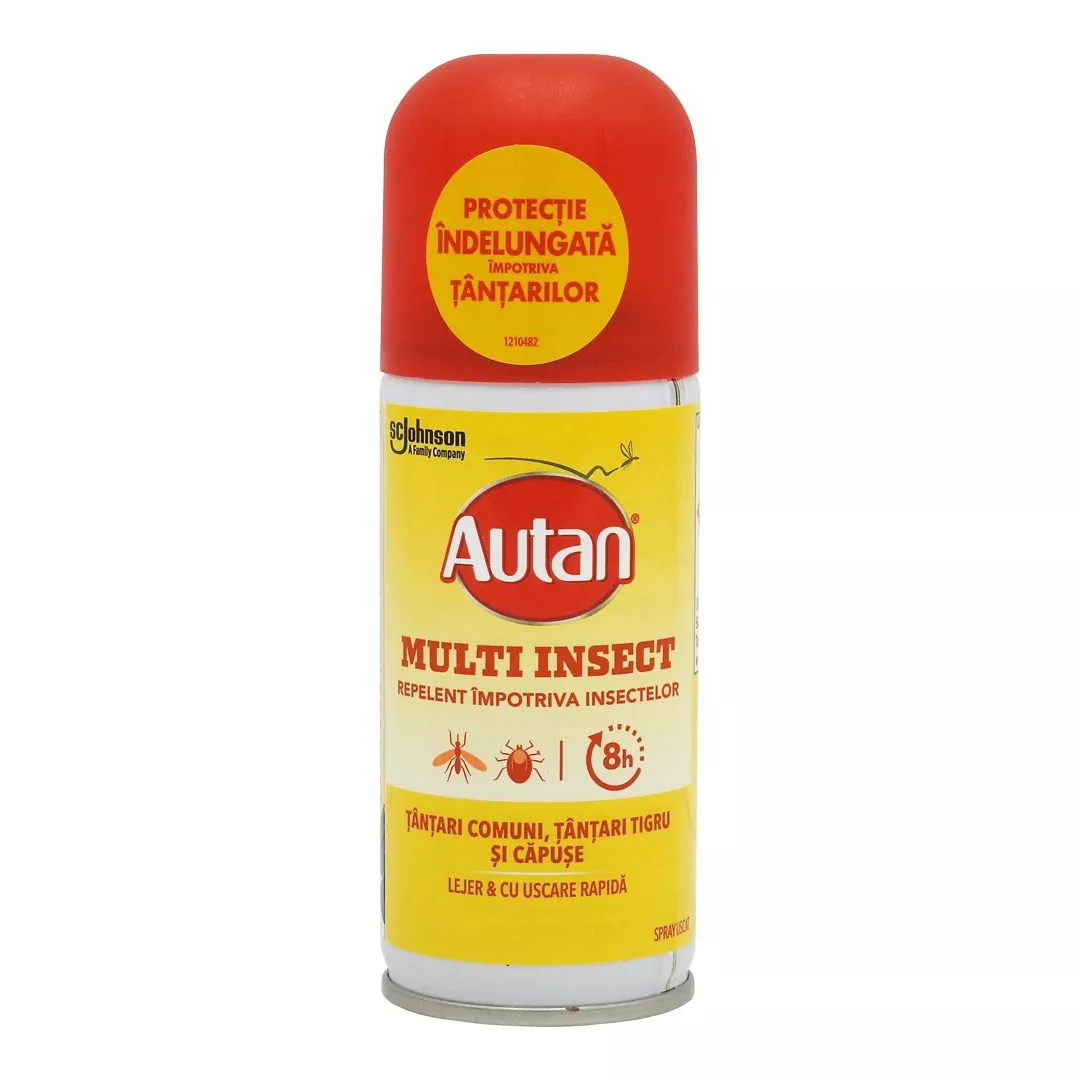 Spray pentru insecte Multi-Insect, 100 ml, Autan, [],farmaciabajan.ro