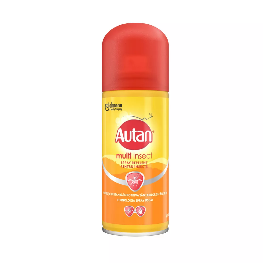 Spray pentru insecte Multi-Insect, 100 ml, Autan, [],https:farmaciabajan.ro