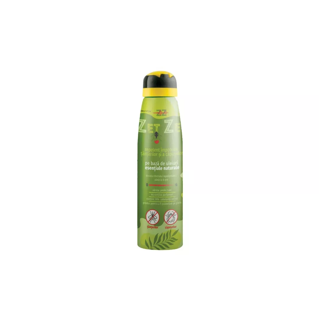 Spray Zet Zet Forte, 150ml, NaturPharma, [],farmaciabajan.ro