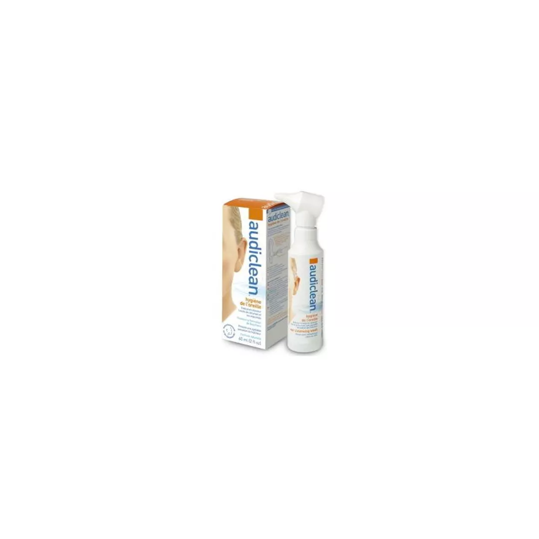 Spray Audiclean pentru igiena urechilor, 60 ml, Omega Pharma, [],farmaciabajan.ro