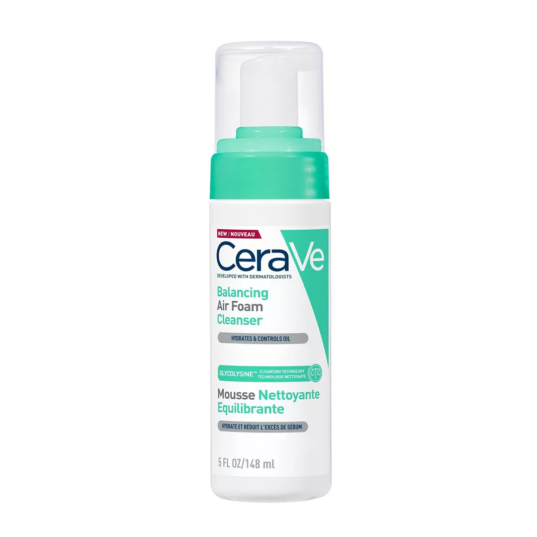 Spuma de curatare reechilibranta pentru ten normal si mixt Air Foam Cleanser, 148 ml, Cerave, [],farmaciabajan.ro