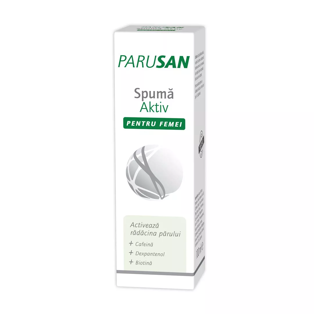 Spuma de par Parusan Aktiv, 100 ml, Theiss Naturwaren, [],farmaciabajan.ro