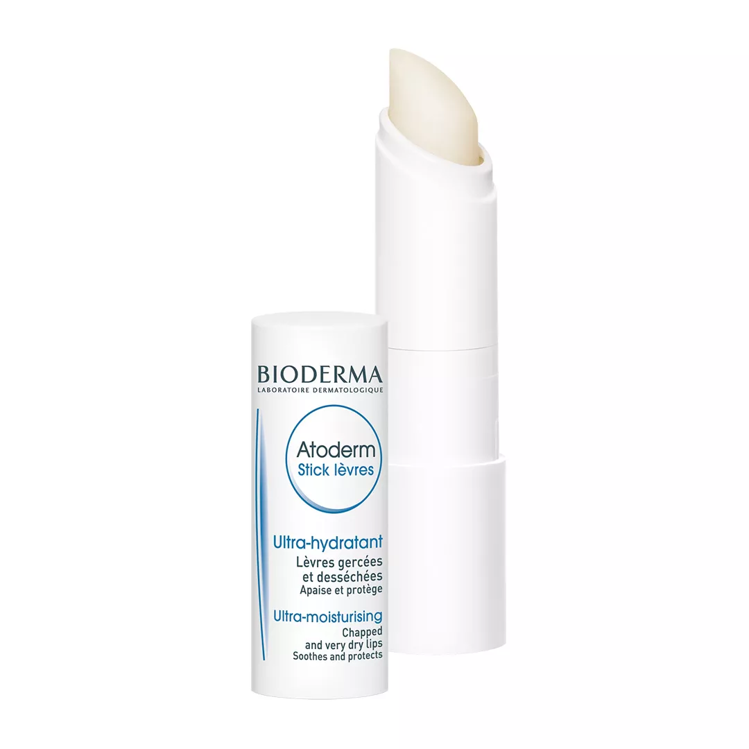 Stick buze Atoderm, 4 g, Bioderma, [],farmaciabajan.ro