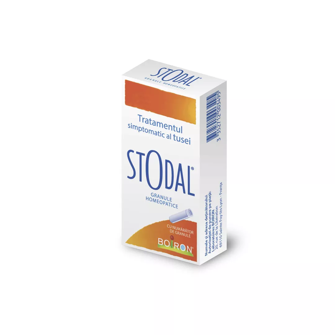 Stodal granule homeopatice, 2 tuburi x 4g granule, Boiron, [],farmaciabajan.ro