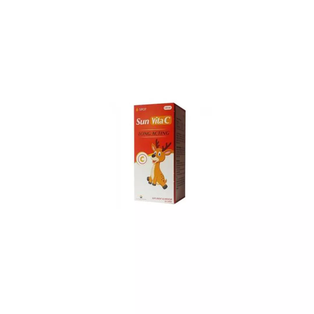 Sun Vita C Sirop, 120 ml, Sun Wave Pharma, [],farmaciabajan.ro