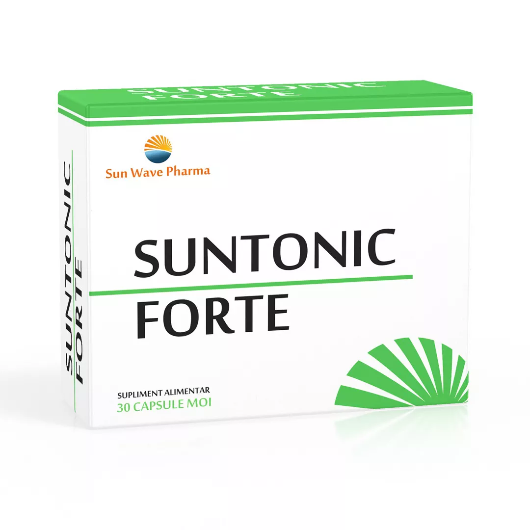 SunTonic Forte, 30 capsule, Sun Wave Pharma, [],https:farmaciabajan.ro