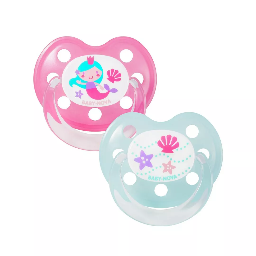 Suzeta din silicon ortodontica, 6-18 luni, 28240, Baby Nova, [],farmaciabajan.ro