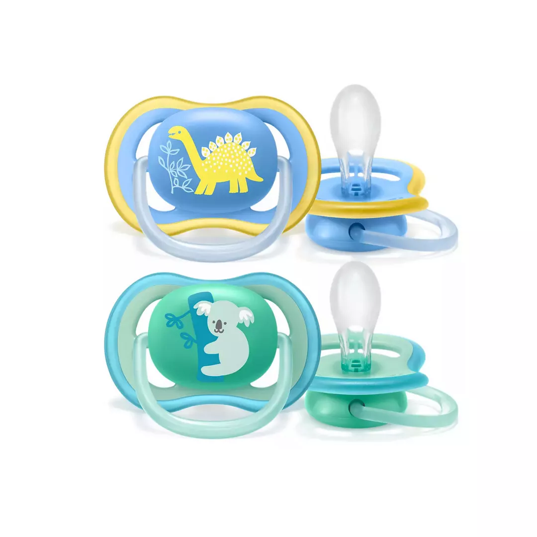 Suzeta ultra air, cu animatii, baieti, +18 luni, SCF 349/11, Philips Avent, [],farmaciabajan.ro