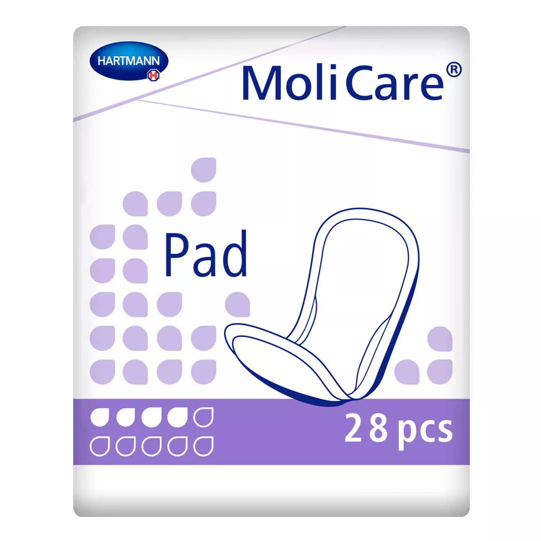 Tampoane incontinenta MoliCare Pad 4 picaturi, 28 bucati, Hartmann, [],farmaciabajan.ro