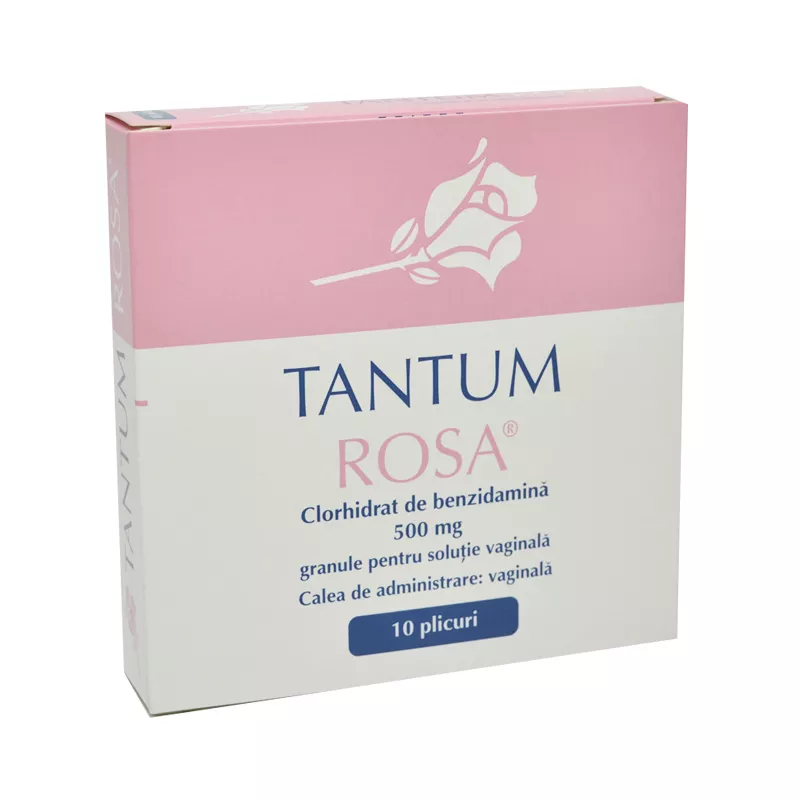 Tantum Rosa, 10 plicuri, Csc Pharmaceuticals, [],farmaciabajan.ro